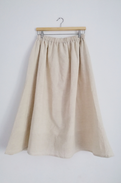 Mira Skirt with Buttons [2]