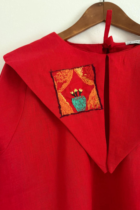 Red Amaranthus Blouse [2]