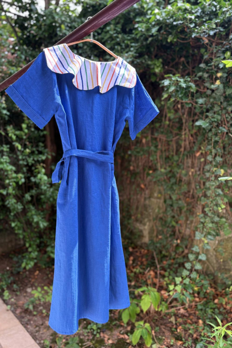 Sunflower Dress Cobalt Blue [3]