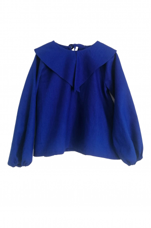 Fall/Winter 2024 - Dahlia Blouse Electric Blue