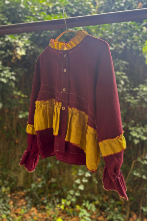 Linen - Echinacea Shirt