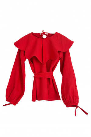 Spring/Summer 2025 - Geranium Red Blouse