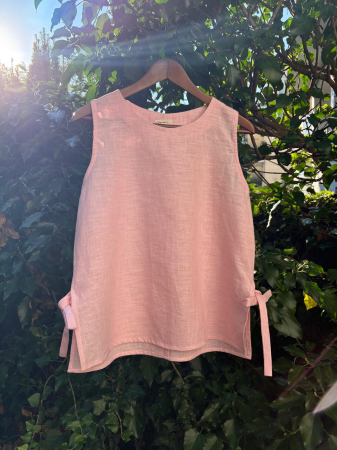 Linen - Marygold_top_pink