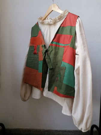 Linen - Oolong Vest
