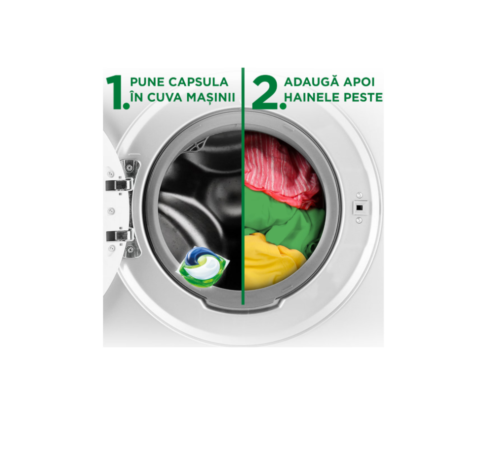 ARIEL Detergent Capsule 140 de spalari, Mountain spring, Dizolvare rapida [3]