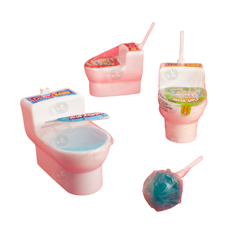 Johny Bee Sour Potty - Acadele cu Praf Acrisor si Jucarie 24 x 19g [3]