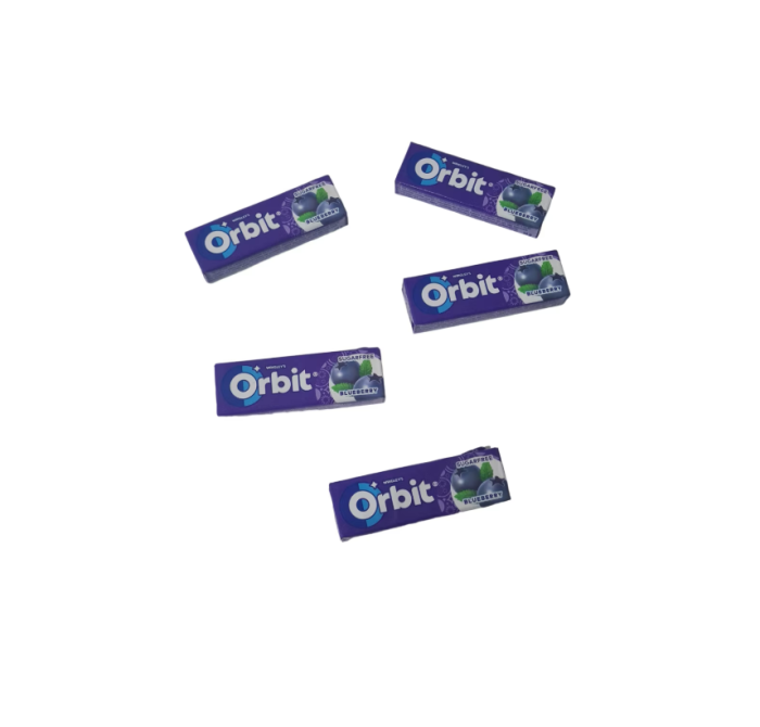 Orbit Blueberry - Guma de mestecat cu aroma de coacaze, 30 pachete x 14 gr [2]