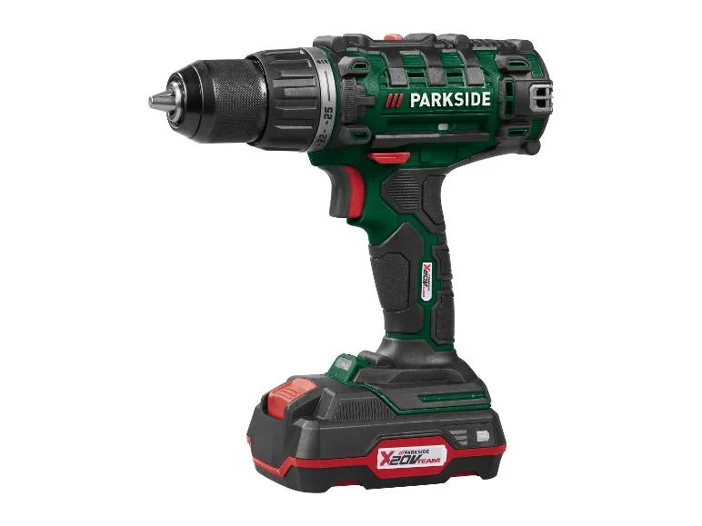 PARKSIDE Masina de gaurit acumulator 20 V »PABS 20-Li I9«, cu 2 acumulatori, incarcator si set accesorii [8]