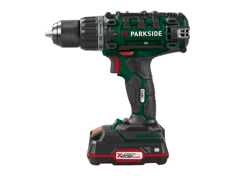 PARKSIDE Masina de gaurit acumulator 20 V »PABS 20-Li I9«, cu 2 acumulatori, incarcator si set accesorii [6]