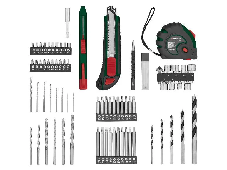 PARKSIDE Masina de gaurit acumulator 20 V »PABS 20-Li I9«, cu 2 acumulatori, incarcator si set accesorii [5]