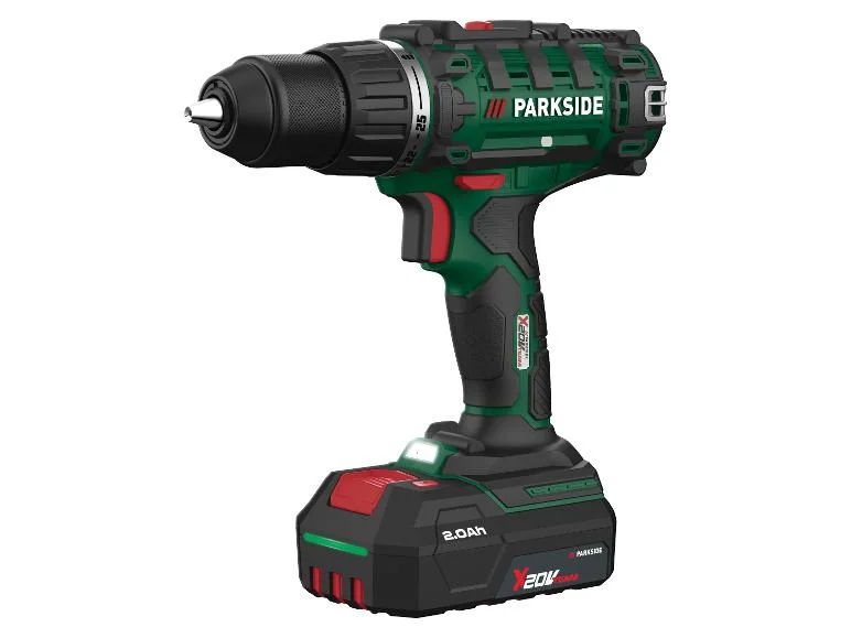 PARKSIDE Masina de gaurit acumulator 20 V »PABS 20-Li I9«, cu 2 acumulatori, incarcator si set accesorii [4]