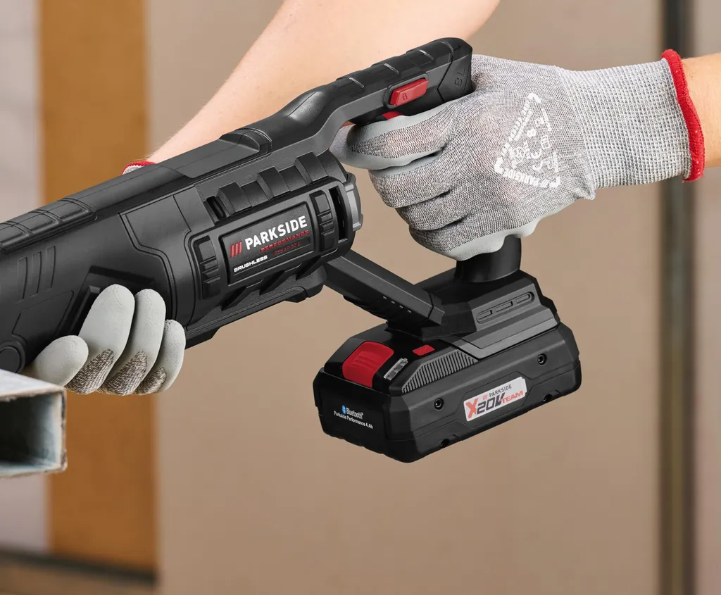 PARKSIDE PERFORMANCE Fierăstrău sabie 20 V PSSAP 20-Li cu acumulator de 4Ah [5]