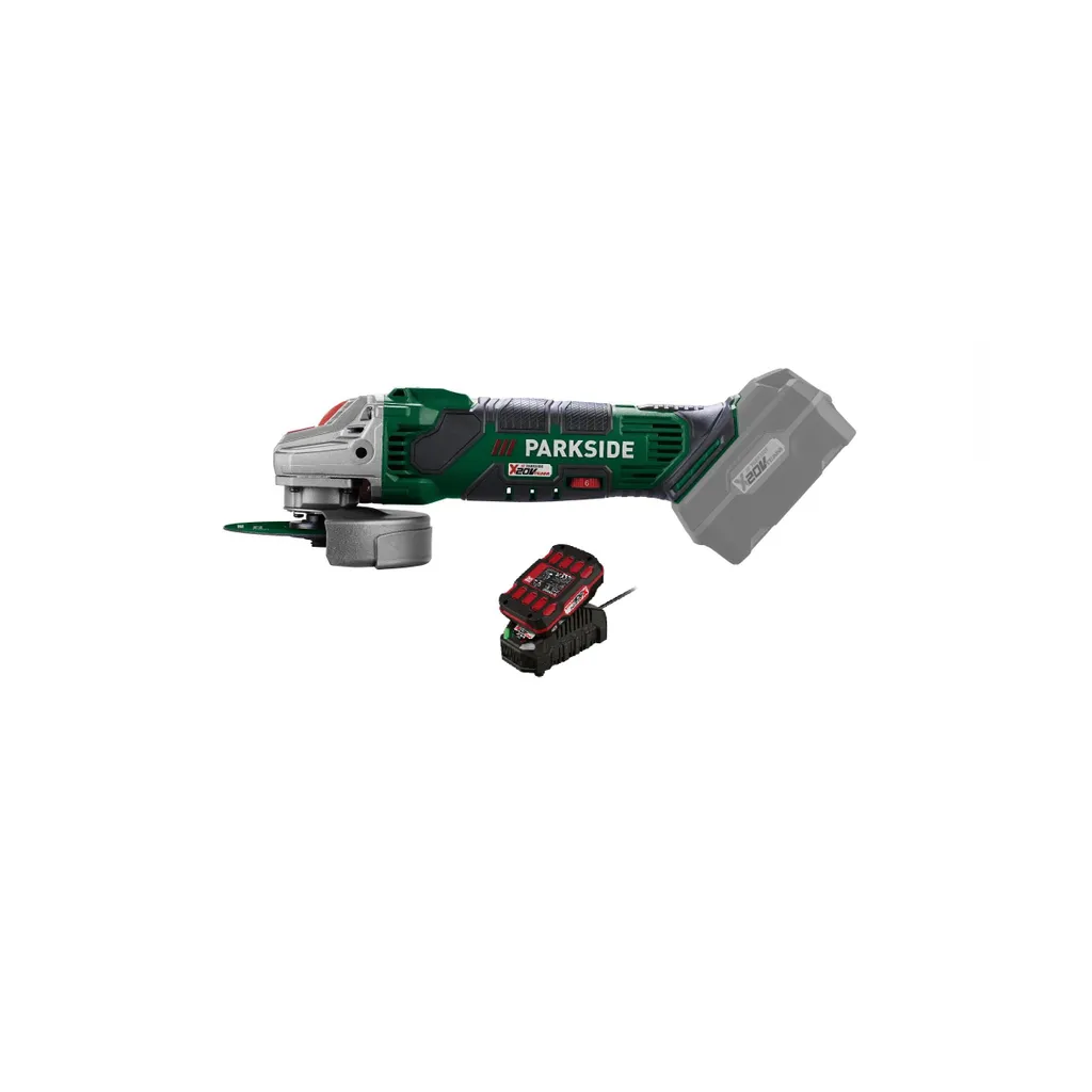Polizor unghiular cu acumulator PARKSIDE 20 V »PWSA 20-Li G4«, cu acumulator de 2 Ah și încărcător [3]