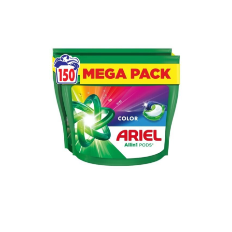 Detergenti - ARIEL Detergent Capsule 150 de spalari, Color, Dizolvare rapida