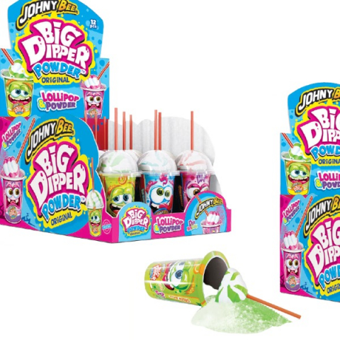 Johny Bee Big Dipper Powder Original - Pahar cu Acadea si Praf Acrisor 12 x 47g [1]