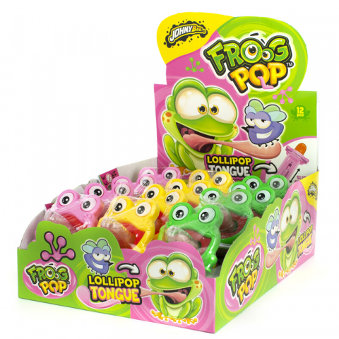 Dulciuri - Johny Bee Froog Pop - Acadea Brooscuta 12 bucati x 10g