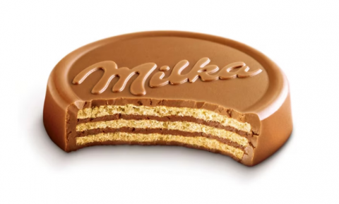 Napolitana Milka Choco Wafer Nut cu alune de padure, 30 bucati x 30g [2]