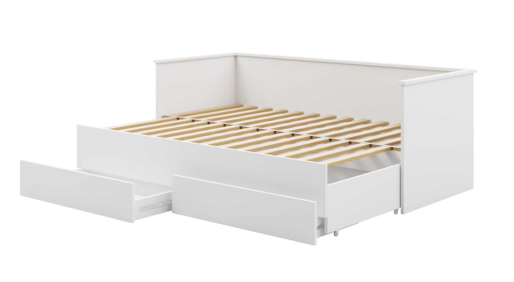 Bed HELIOS 200x160 white without mattresses [1]