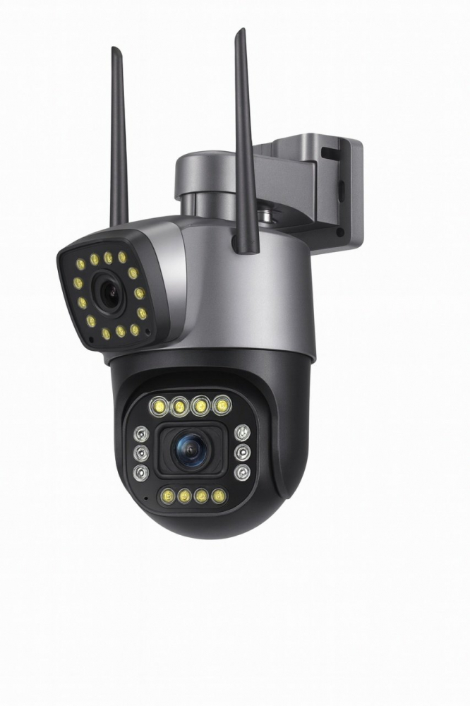 Camera IP Wi-Fi, 6MP, PTZ, Night Vision, IP66, Aplicatie V380, DC12V, engros - OEM [1]