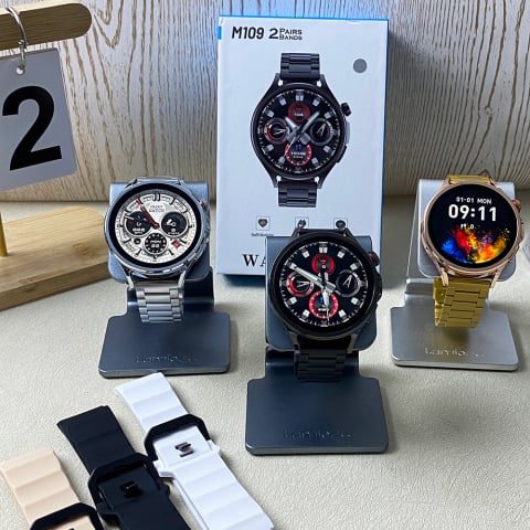 Smartwatch - Smartwatch M109 + 2 bratari de schimb