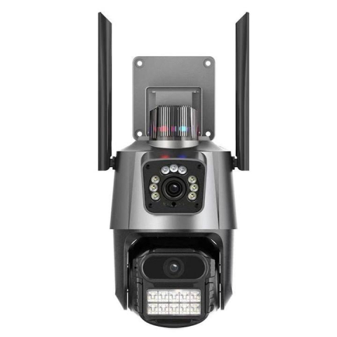 Camere Supraveghere - Camera IP 4G/LTE, 6MP, Zoom 10X, PTZ, CCTV, Gri engros - Oem YW24-4G