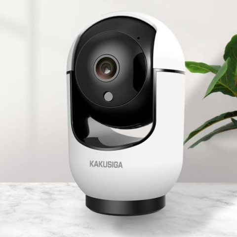 Camere Supraveghere - Kaku KSC-1125 - Camera IP Wi-Fi, de interior, Full HD, Nightvision InfraRed, Wi-Fi, Alb