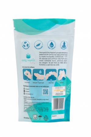 Șervețele comprimate hipoalergenice, 50 bucați, Only Napkin Baby [1]