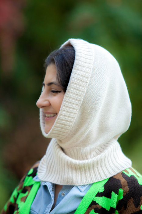 Balaclava in Beige cashmere [3]