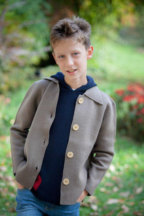 Cămașă Milo kaki din lână merinos [1]