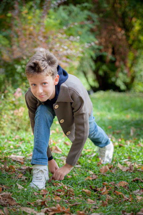 Cămașă Milo kaki din lână merinos [7]