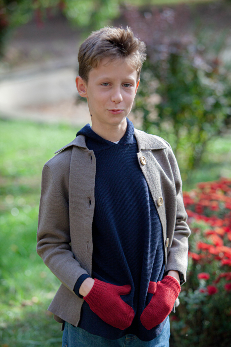 Cămașă Milo kaki din lână merinos [5]