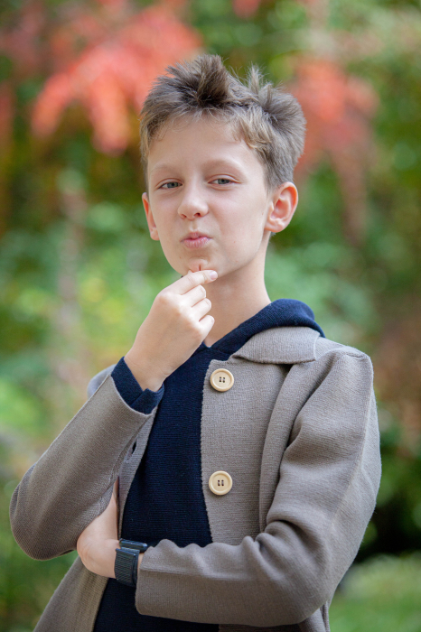 Cămașă Milo kaki din lână merinos [8]