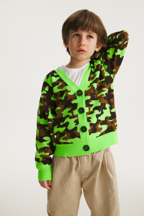 Cardigan Army Neon [5]