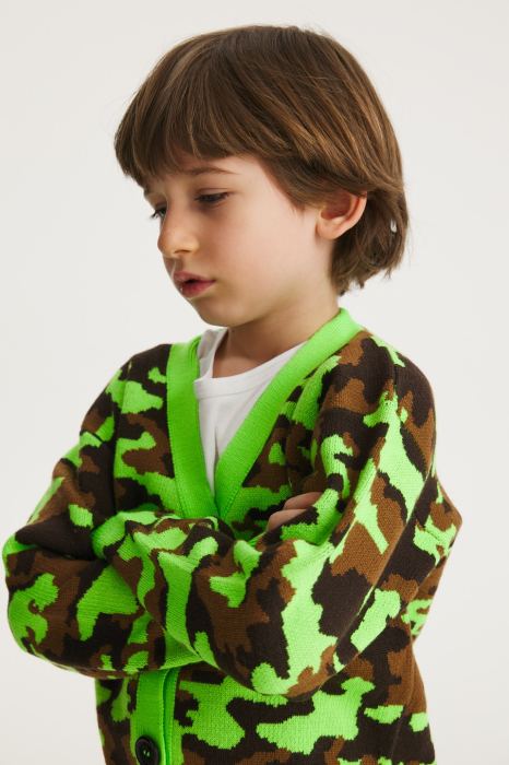 Cardigan Army Neon [4]