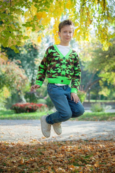 Cardigan Army Neon [2]