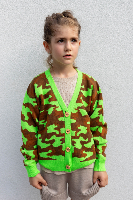 Cardigan Army Neon [3]