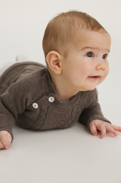 Cardigan Dino din lână merinos [4]