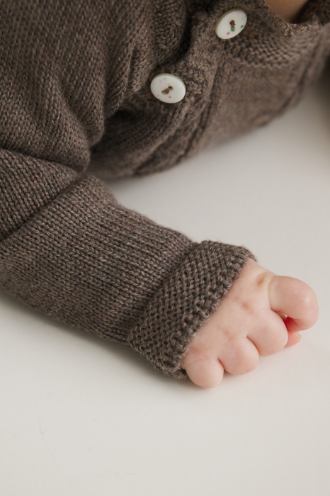 Cardigan Dino din lână merinos [2]