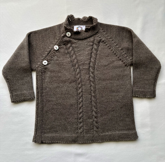 Cardigan Dino din lână merinos [6]