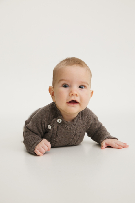 Cardigan Dino din lână merinos [5]