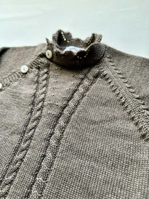 Cardigan Dino din lână merinos [9]