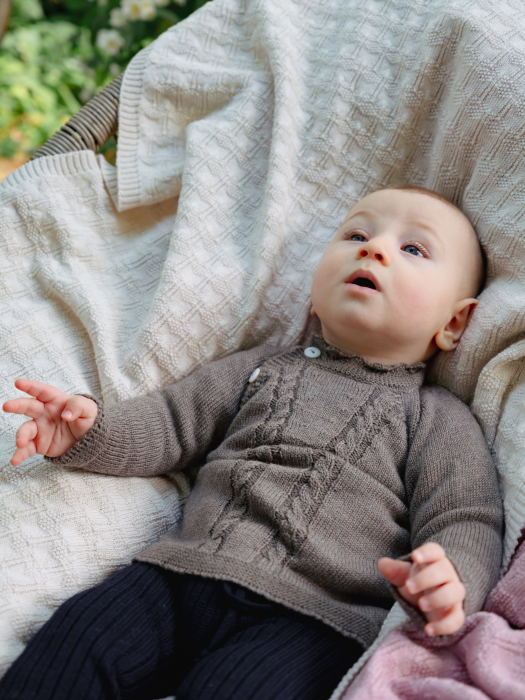 Cardigan Dino din lână merinos [3]