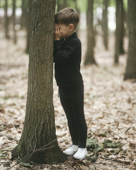 Pants Rib in Navy merino wool [2]