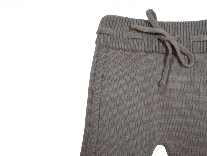 Pants Noah in Beige merino wool [4]