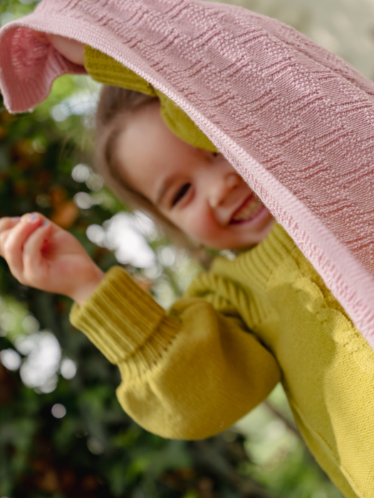 Rochița Iris Verde Deschis din lână merinos [3]