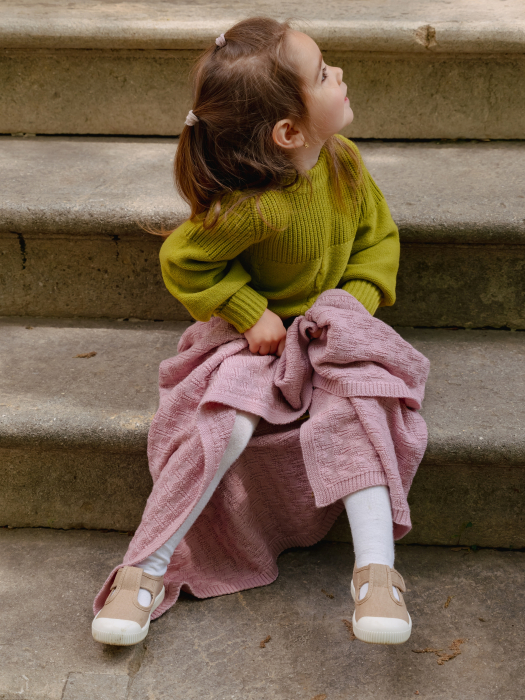 Rochița Iris Verde Deschis din lână merinos [4]