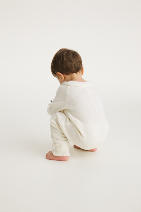 Onesie LilCloud in White merino wool [2]