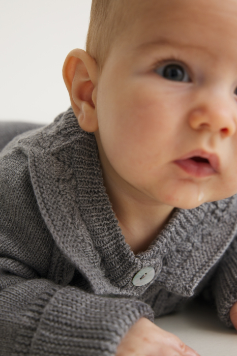 Salopeta Norișor Gri din lână merinos [4]