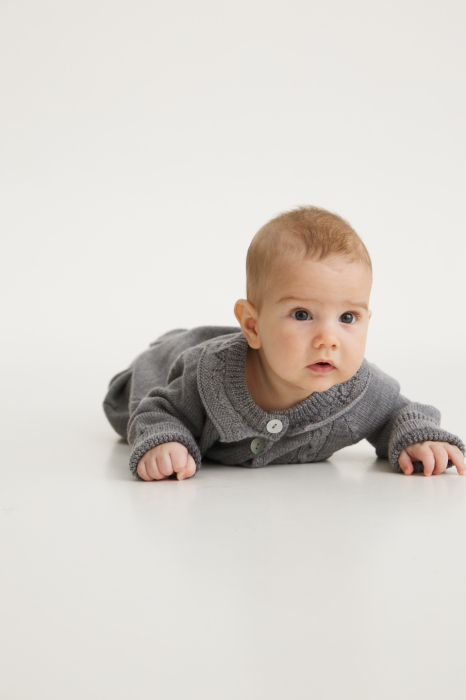 Salopeta Norișor Gri din lână merinos [5]