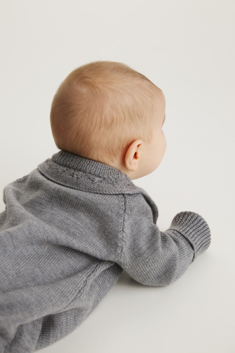 Salopeta Norișor Gri din lână merinos [6]